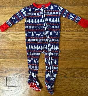 Little Bum Bums Holiday Fair Isle Sleeper Size 0-3 Months